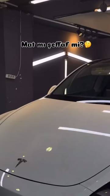 Sizce mat mı şeffaf mi?!🤔
#ppf #istanbul #zoomcar#tesla